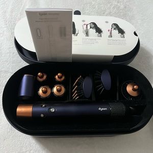 Barely used Limited Edition Dyson Airwrap Styler Prussian Blue/Rich Copper